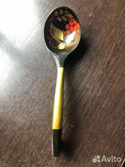 Ложка Хохлома СССР большая