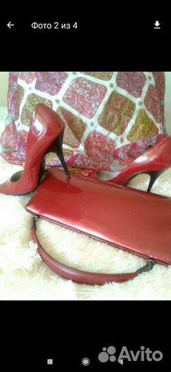 Туфли,сумка,два платка