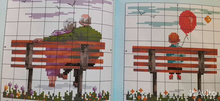 Вышиваем крестиком. времена года. Схемы