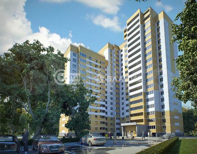 2-к. квартира, 72,3 м², 8/16 эт.