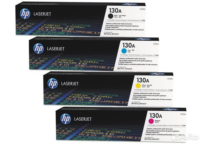 Лазерный картридж Hewlett Packard CF350A (130A) Bl