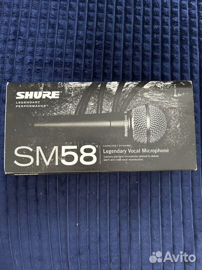Студийный микрофон shure sm 58