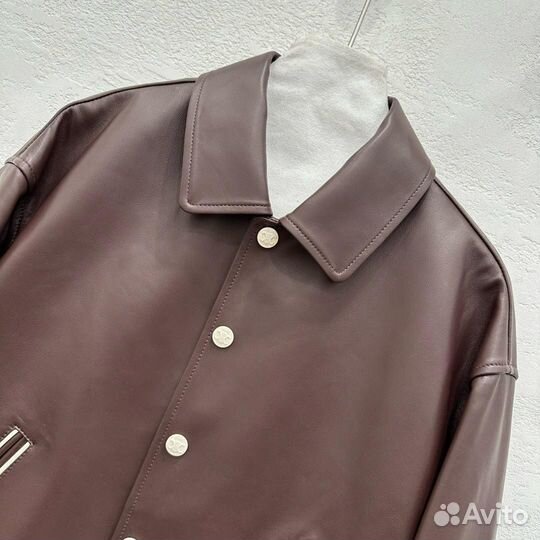 Бомбер кожанная Celine