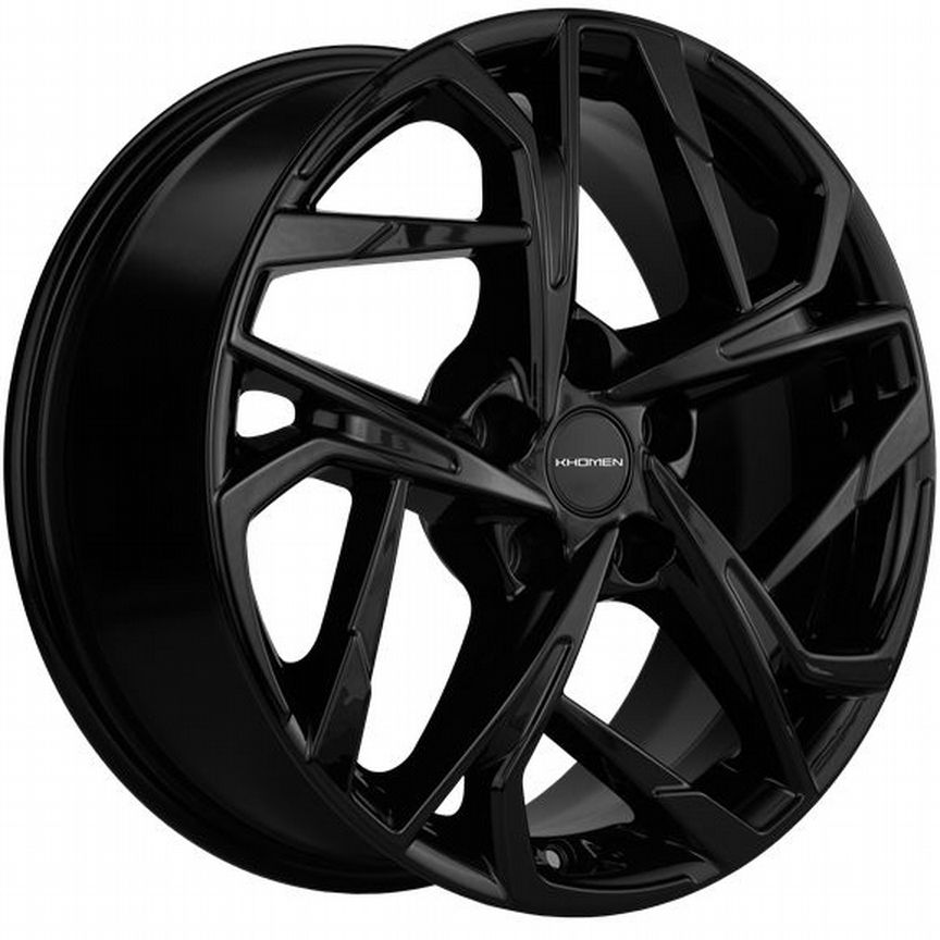Khomen 1716 : 7x17 5*110 Et:46 Dia:63,3 Black