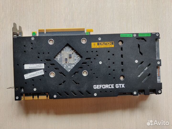Видеокарта nvidia GeForce GTX 1070 Ti KFA2 EX 8Gb