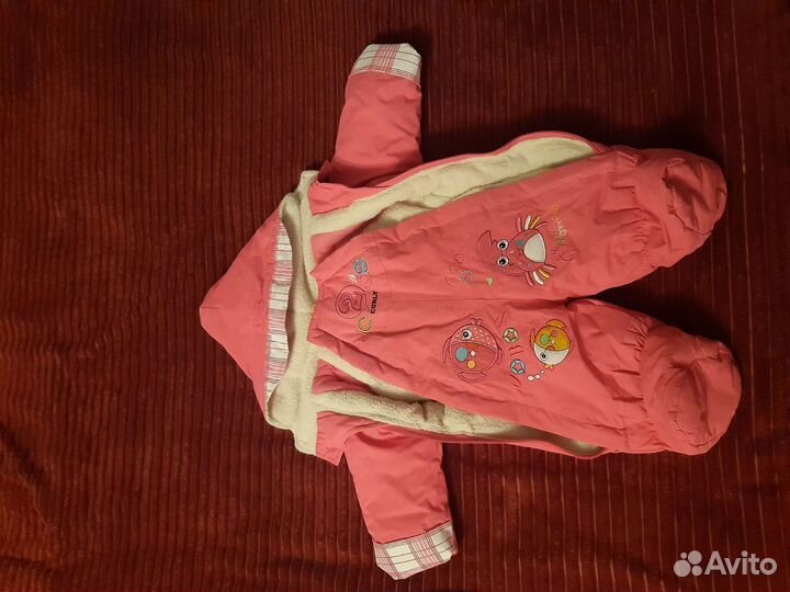 Зимний комбинезон для девочки