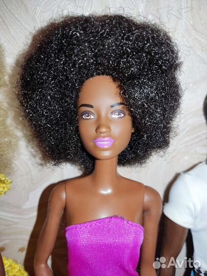 Куклы Барби и кен афро