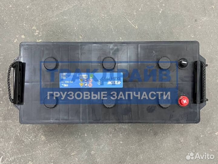 Аккумулятор exide startpro 12V 190Ah 1100A B3