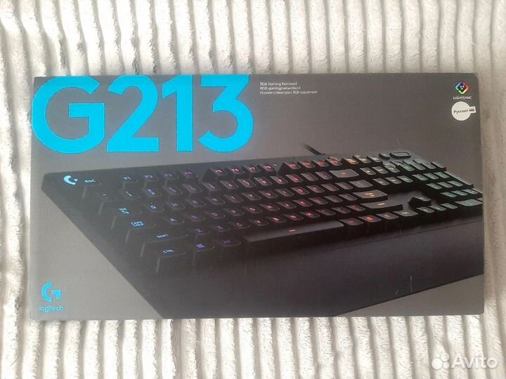 Игровая клавиатура logitech G213