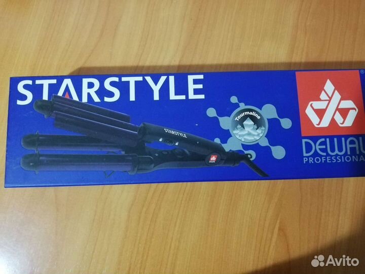 Плойка для волос Star Style тройная с терморегулят