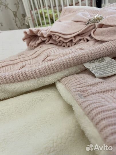 Плед на выписку теплый