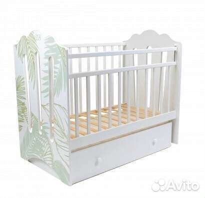 Новые кроватки маятник/ящик SB Cristallina