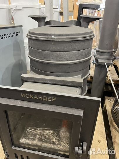 Банная печь гефест Искандер зк 25(М) Ураган