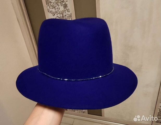 Шляпа фетровая женская 54р