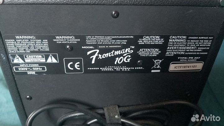 Flight EST11 и Frontman 10g