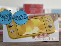 Nintendo Switch Lite 2000+ игр новый Yellow