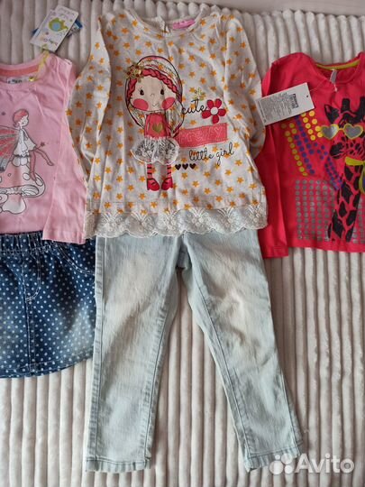 Вещи пакетом на девочку 92- 98 Цена за всё