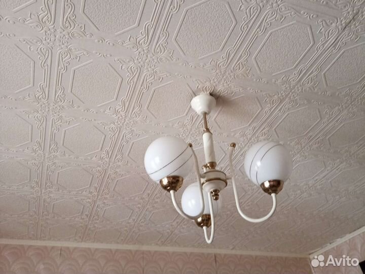 Люстра потолочная бу