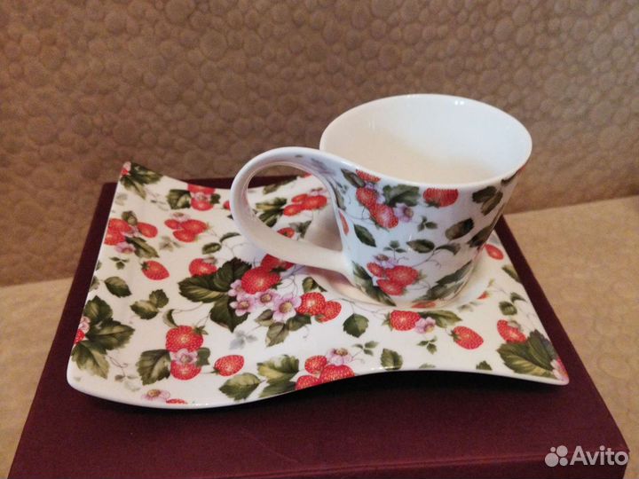 Чайная пара фарфор