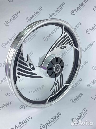 Обод мопед Дельта, Альфа, Зодиак 1,60-17 литой зад