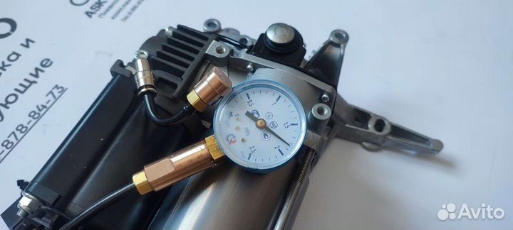 Компрессор пневмоподвески Touareg Q7 Porsche