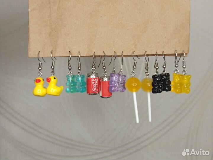 Детские сережки