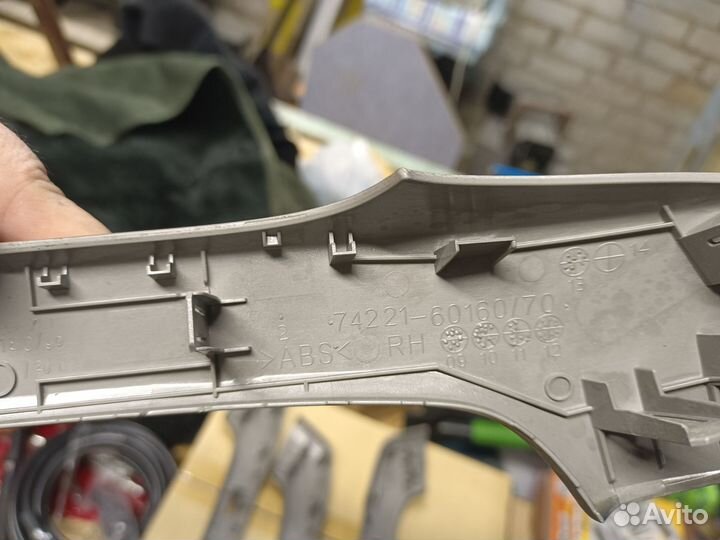 Накладка ручки двери Toyota land cruiser prado 150