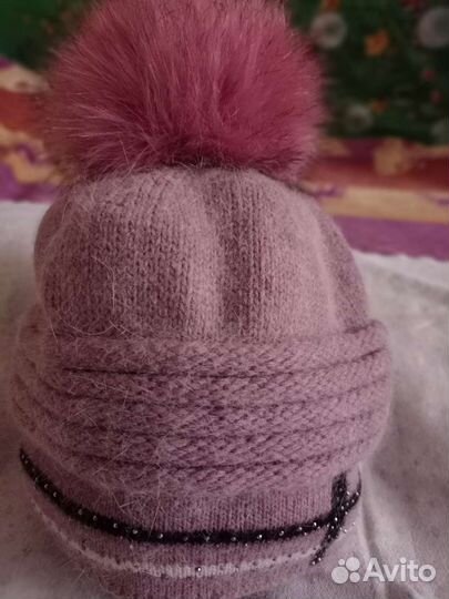 Шапка с шарфом (набор)