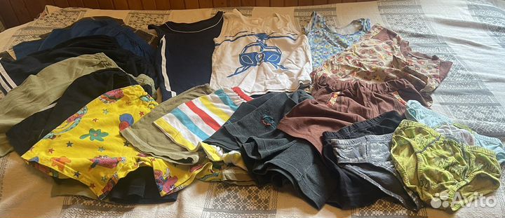 Пакет одежды для мальчика 2-3 года бу
