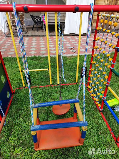 Куб турникет, качеля, баскетбольное кольцо