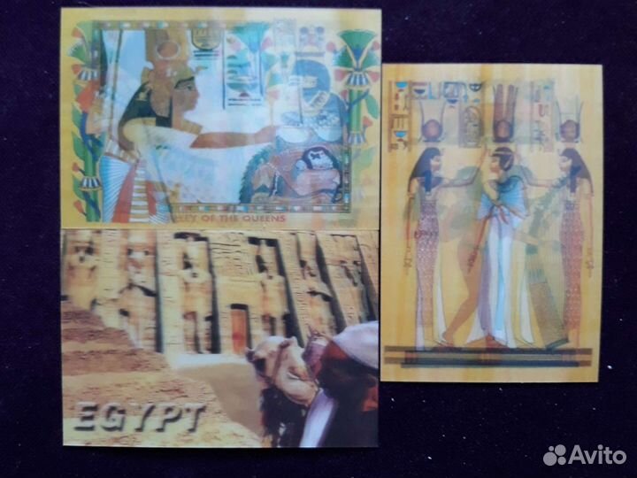 Открытки стерео Египет