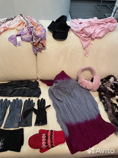 Шарфы, перчатки, платки, шапки