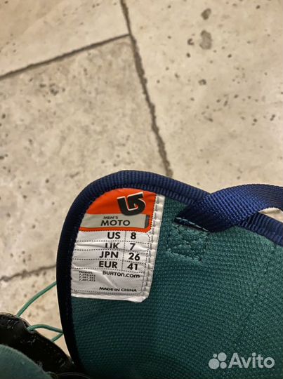 Сноубордические ботинки burton moto