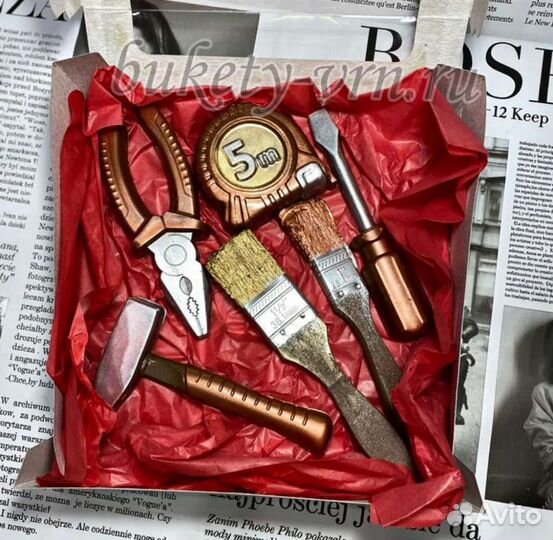Шоколадные инструменты/ шоколадный набор мужчине