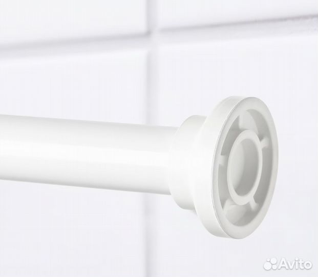 Штанга для штор в душ икеа 90-120 см