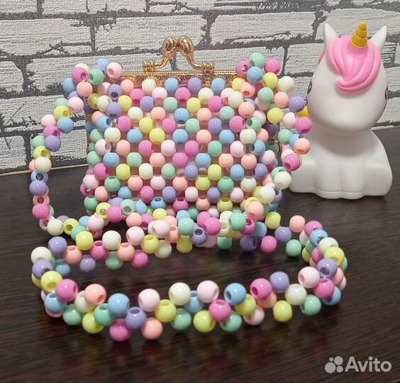 Сумка из бусин ручной работы