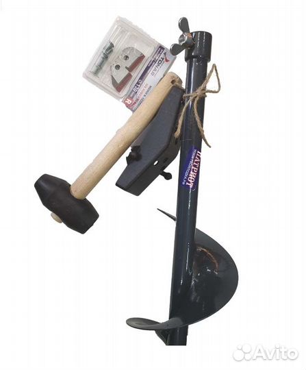 Шнек (ледобур) под шуруповерт Ф110/130/150 мм