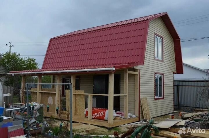 Строительная бригада ремонт крыши и кровли