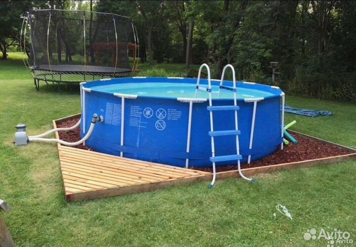 Кросс-блоки для каркасов, террас, бассейнов