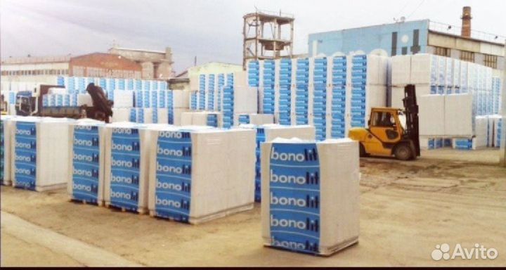 Газобетонные блоки Bonolit