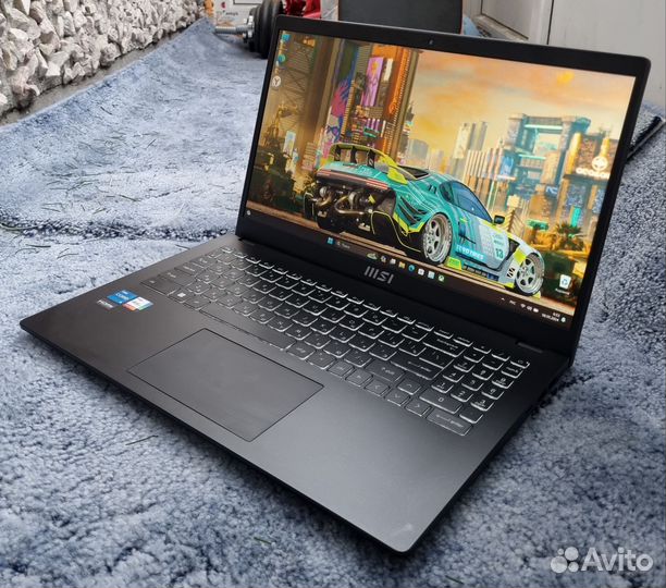 Мощный ноутбук MSI 10-ядер/8озу/256ssd