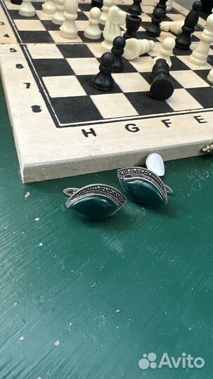 Серьги из серебра