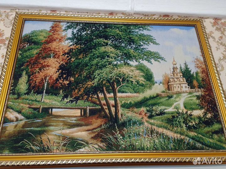 Картина тряпичная