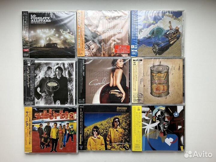 Любые 10 Japan японских CD 1000