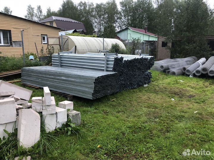 Труба металлическая оцинкованная 57