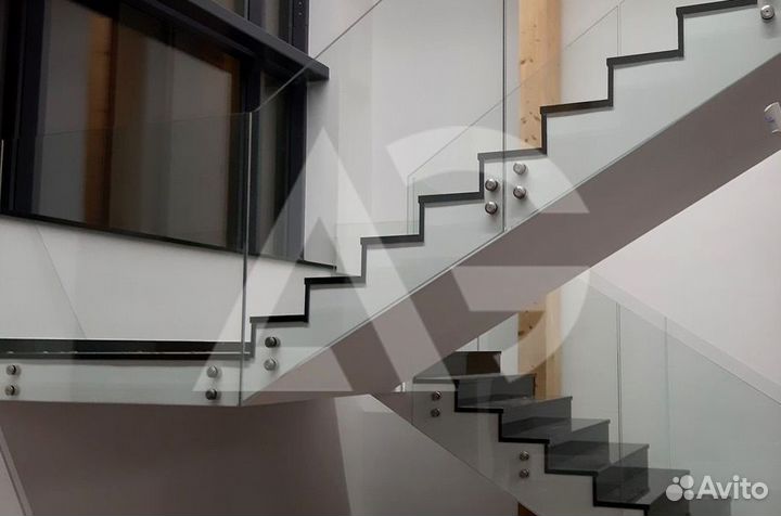 Перила стеклянные