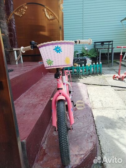 Детский 4х колесный велосипед