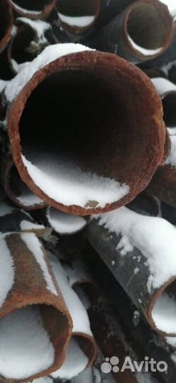 Труба 114-1220 б/у с демонтирована