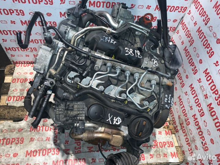 Двигатель Audi A4 2.0 TDI CAH 2007