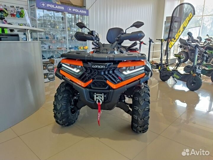 Квадроцикл Loncin Xwolf 700I MAX EPS оранжевый